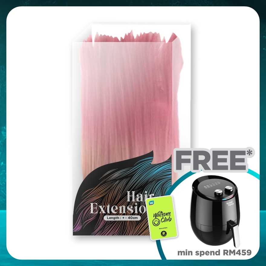 Hair extension colour clip on 1s