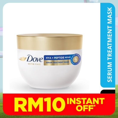 DOVE HYA + Peptide Repair Serum Treatment Mask 220g