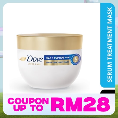 DOVE HYA + Peptide Repair Serum Treatment Mask 220g