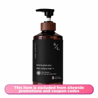 6 PERSCENT - Ultra-Shine Peony & Blush Scent Scalp Shampoo 500ml