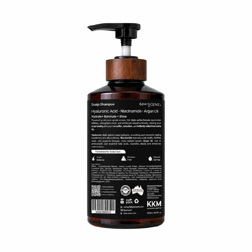 Ultra-Shine Peony & Blush Scent Scalp Shampoo 500ml