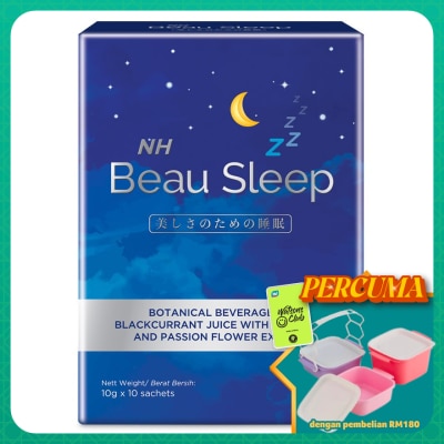 NH - Beau Sleep + Pistachio & Passion Flower 10g X 10's