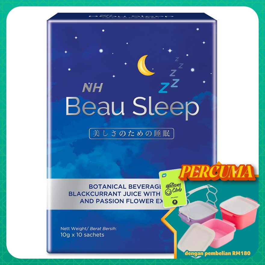 Beau Sleep + Pistachio & Passion Flower 10g X 10's