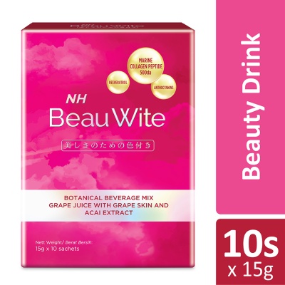 NH - Beau Wite + Grape Skin & Acai Extract 15g X 10's