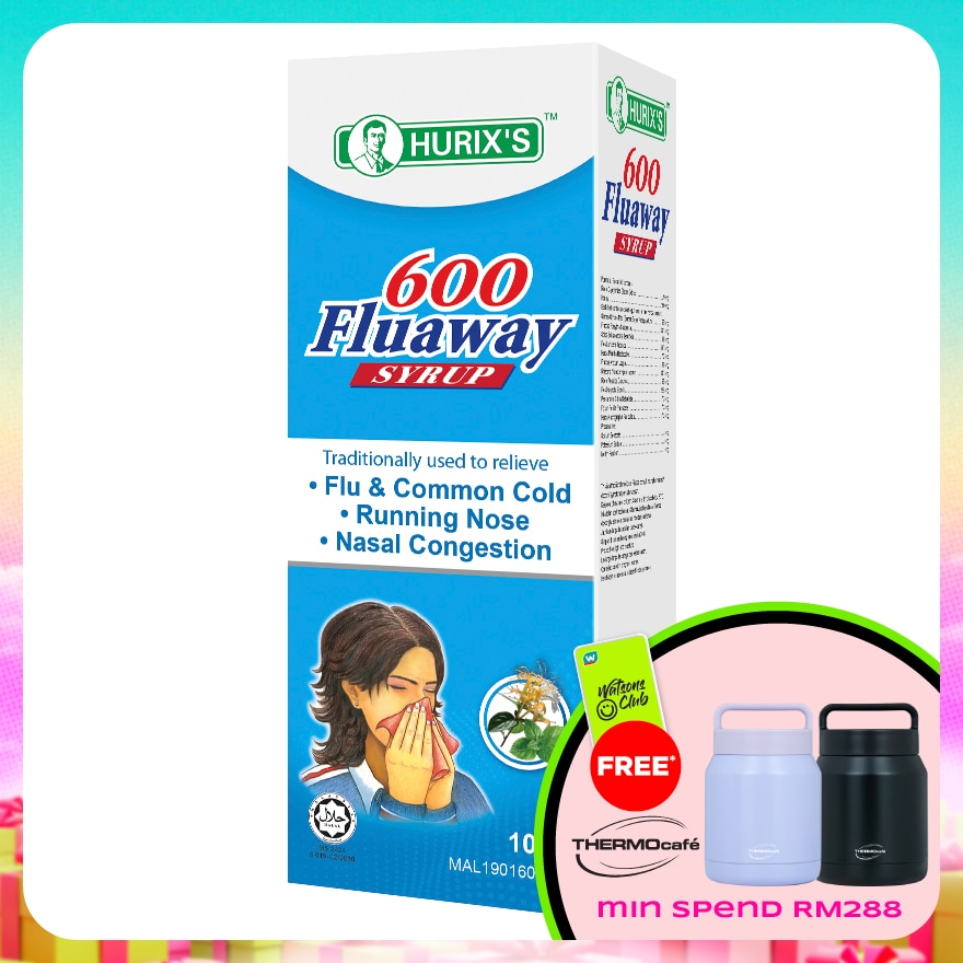 600 Fluaway Syrup 100milliliter