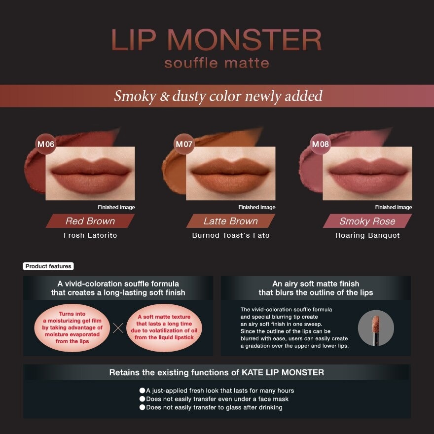 Lip Monster Souffle Matte M08