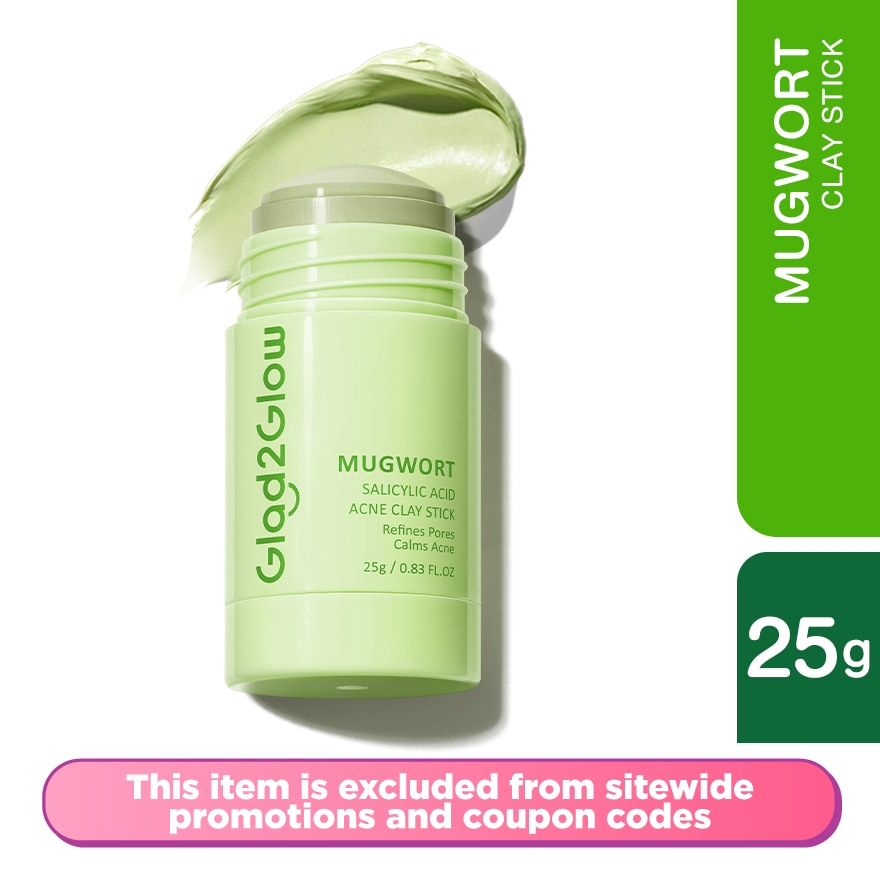 Mugwort Salicylic Acid Acne Clay Stick 25g