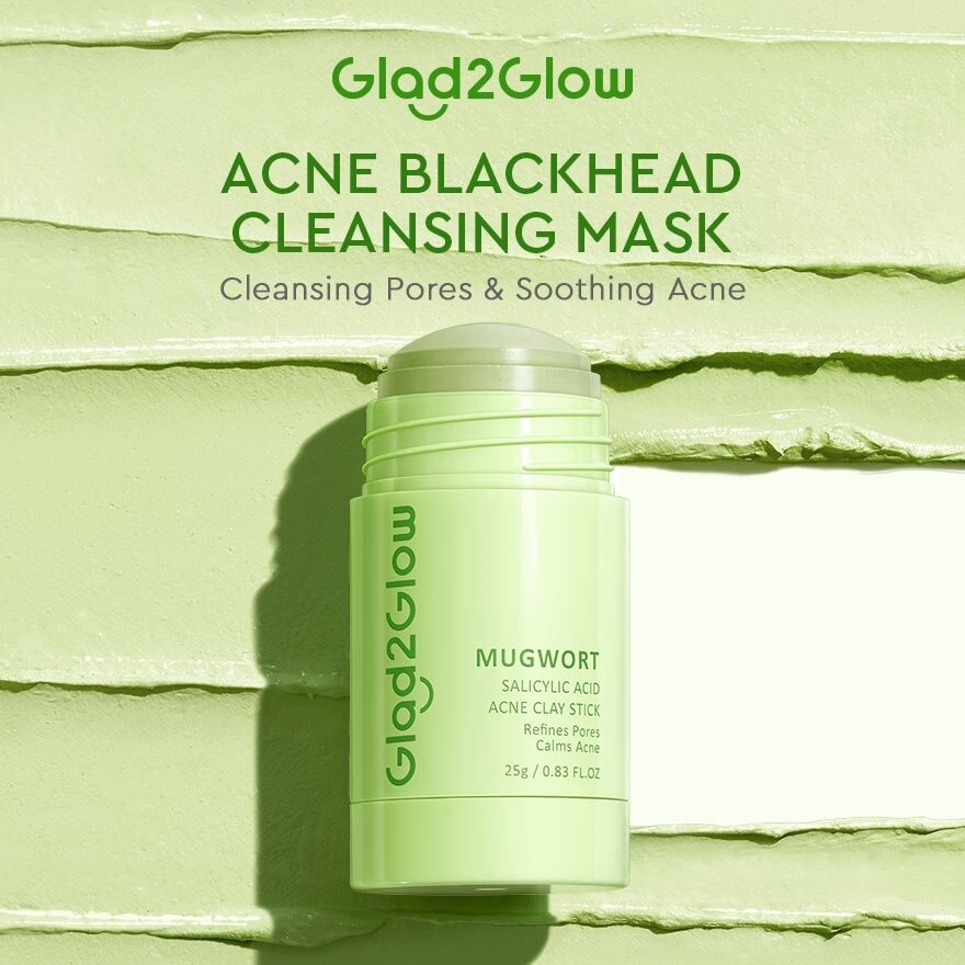 Mugwort Salicylic Acid Acne Clay Stick 25g