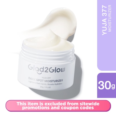 GLAD2GLOW Yuja 377 Dark Spot Moisturizer 30g