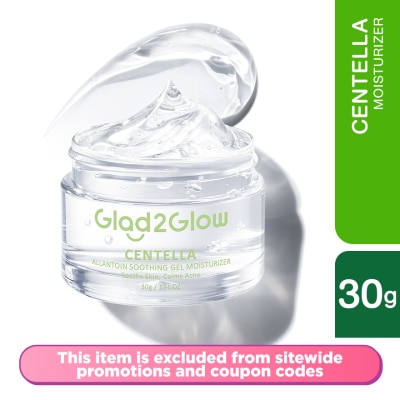 GLAD2GLOW Centella Allantoin Soothing Gel Moisturizer 30g