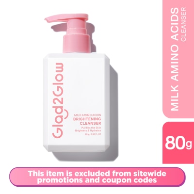GLAD2GLOW Milk Amino Acids Brightening Cleanser 80g