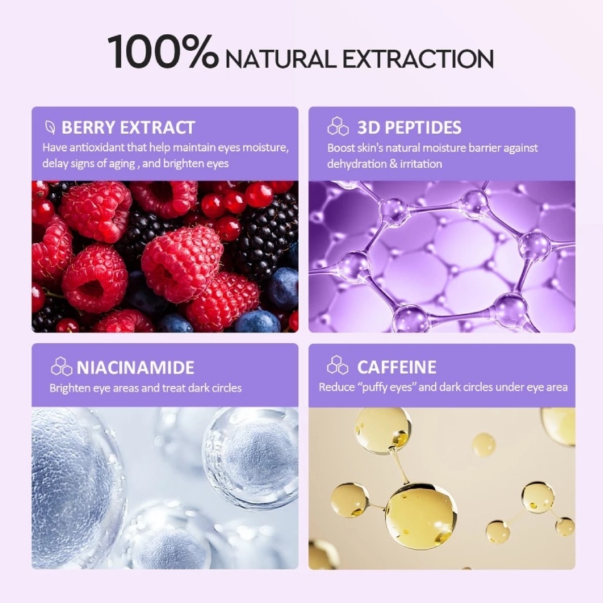 Berry Peptide Brightening Eye Cream 15g