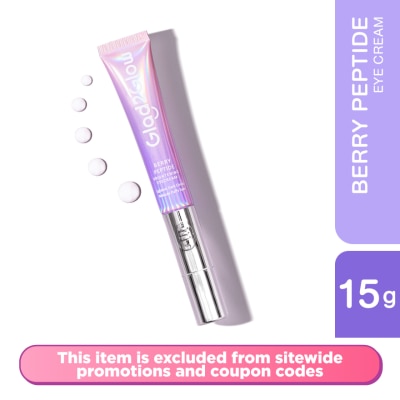 GLAD2GLOW Berry Peptide Brightening Eye Cream 15g