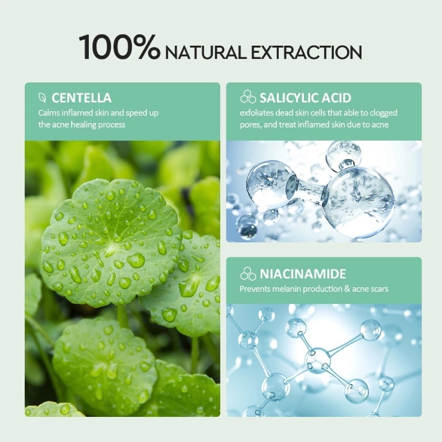 Centella Salicylic Acid Overnight Acne Spot Treatment 5g