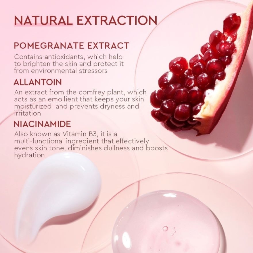 Pomergranate Niacinamide Brightening Moisturizer 30g