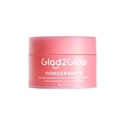 GLAD2GLOW Pomergranate 5% Niacinamide Brightening Moisturizer 30g