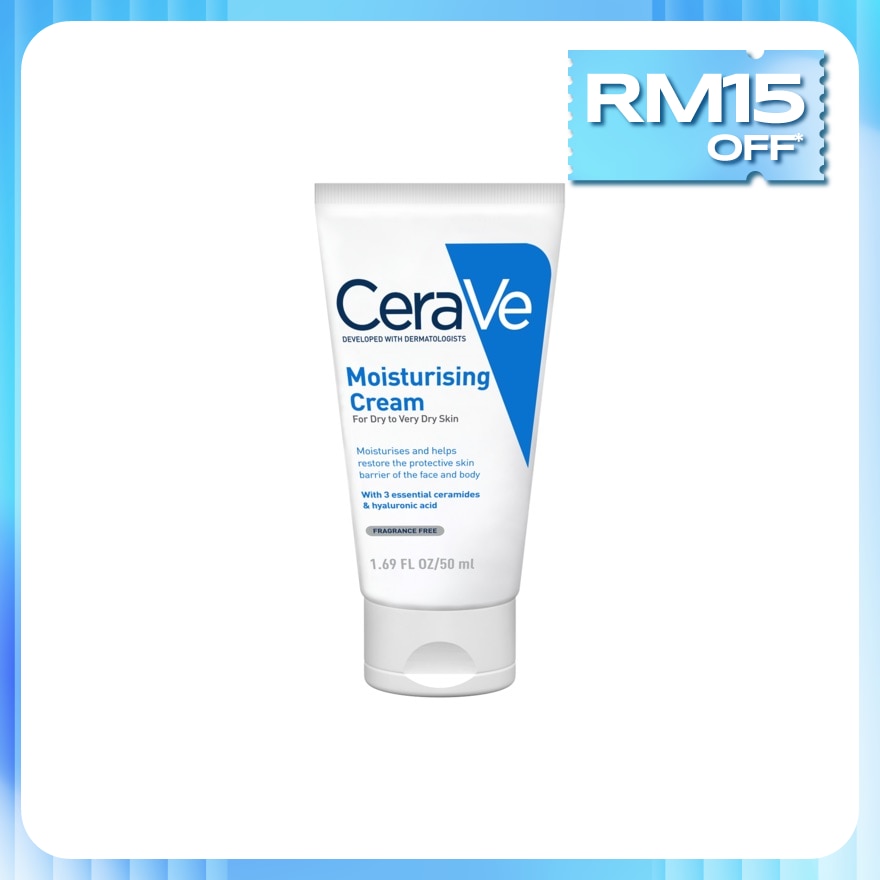 Moisturizing Cream for Normal to Dry Skin 50ml