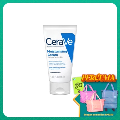 CeraVe Moisturizing Cream for Normal to Dry Skin 50ml