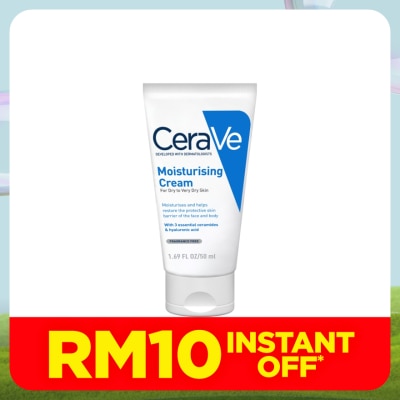 CeraVe Moisturizing Cream for Normal to Dry Skin 50ml
