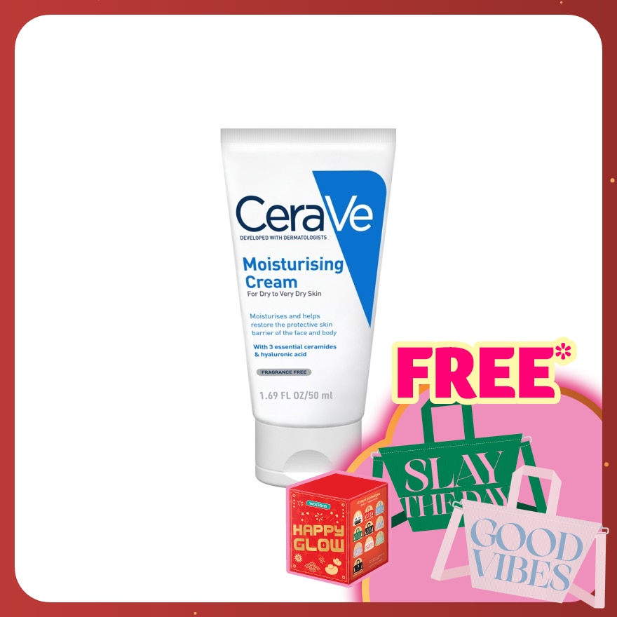 Moisturizing Cream for Normal to Dry Skin 50ml