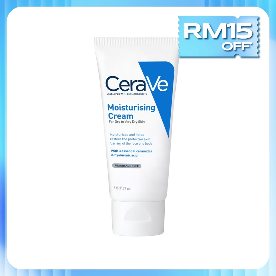 Moisturizing Cream for Normal to Dry Skin 177ml
