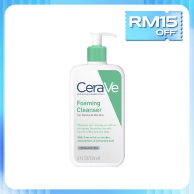 CeraVe Foaming Cleanser for Oily Skin 236ml