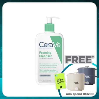 CeraVe Foaming Cleanser for Oily Skin 236ml