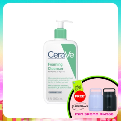 CeraVe - Foaming Cleanser for Oily Skin 236ml