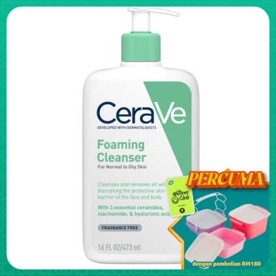 CeraVe - Foaming Cleanser for Oily Skin 473ml