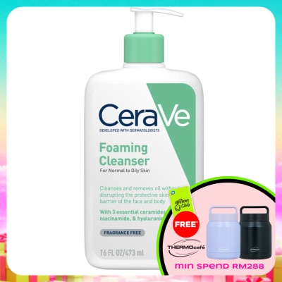 CeraVe - Foaming Cleanser for Oily Skin 473ml
