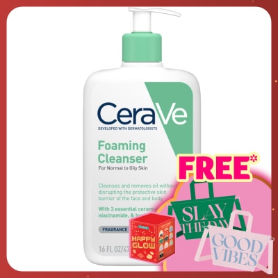 CeraVe Foaming Cleanser for Oily Skin 473ml