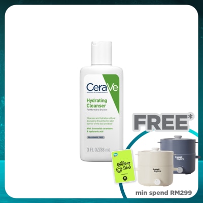 CeraVe Hydrating Cleanser for Normal to Dry Skin 88ml