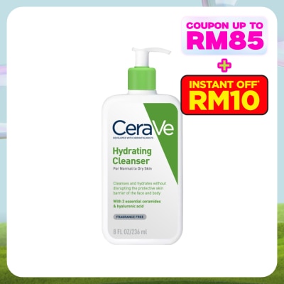 CeraVe Hydrating Cleanser for Normal to Dry Skin 236ml