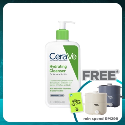 CeraVe Hydrating Cleanser for Normal to Dry Skin 236ml