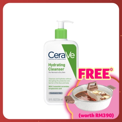 CeraVe Hydrating Cleanser for Normal to Dry Skin 236ml