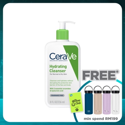CeraVe Hydrating Cleanser for Normal to Dry Skin 236ml