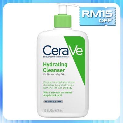 CeraVe Hydrating Cleanser for Normal to Dry Skin 473ml