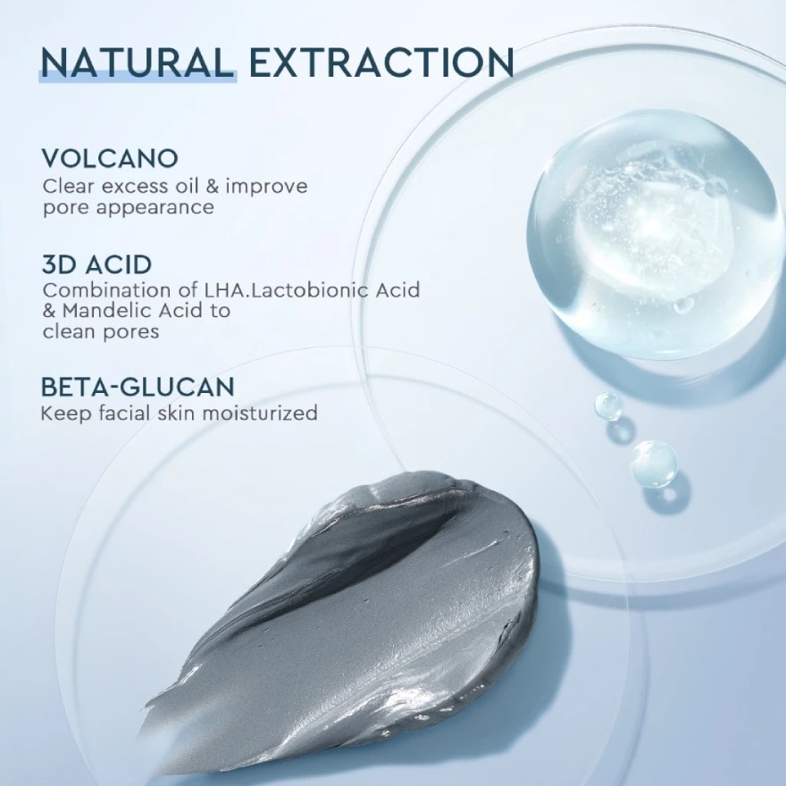Volcano 3D Acid Pore Clay Stick 25g