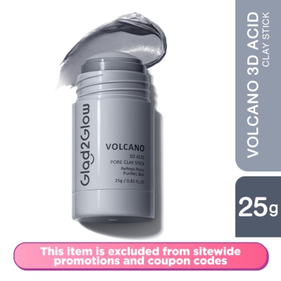 GLAD2GLOW Volcano 3D Acid Pore Clay Stick 25g