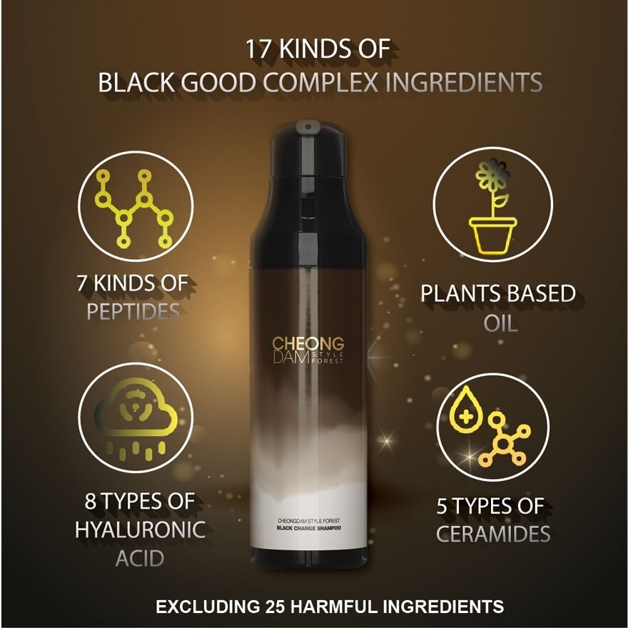 Style Forest Black Change Shampoo 200ml