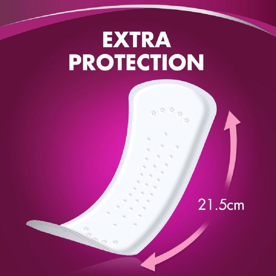 Liners Incontinence Regular 21.5cm 2X10s - Light Bladder/Urine Leakage Protection