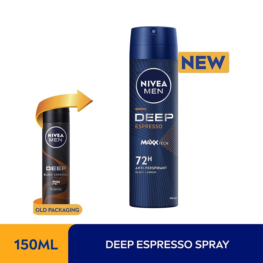 DEEP Deodorant Espresso Spray 2x150ml