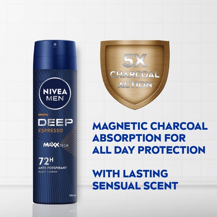 DEEP Deodorant Espresso Spray 2x150ml