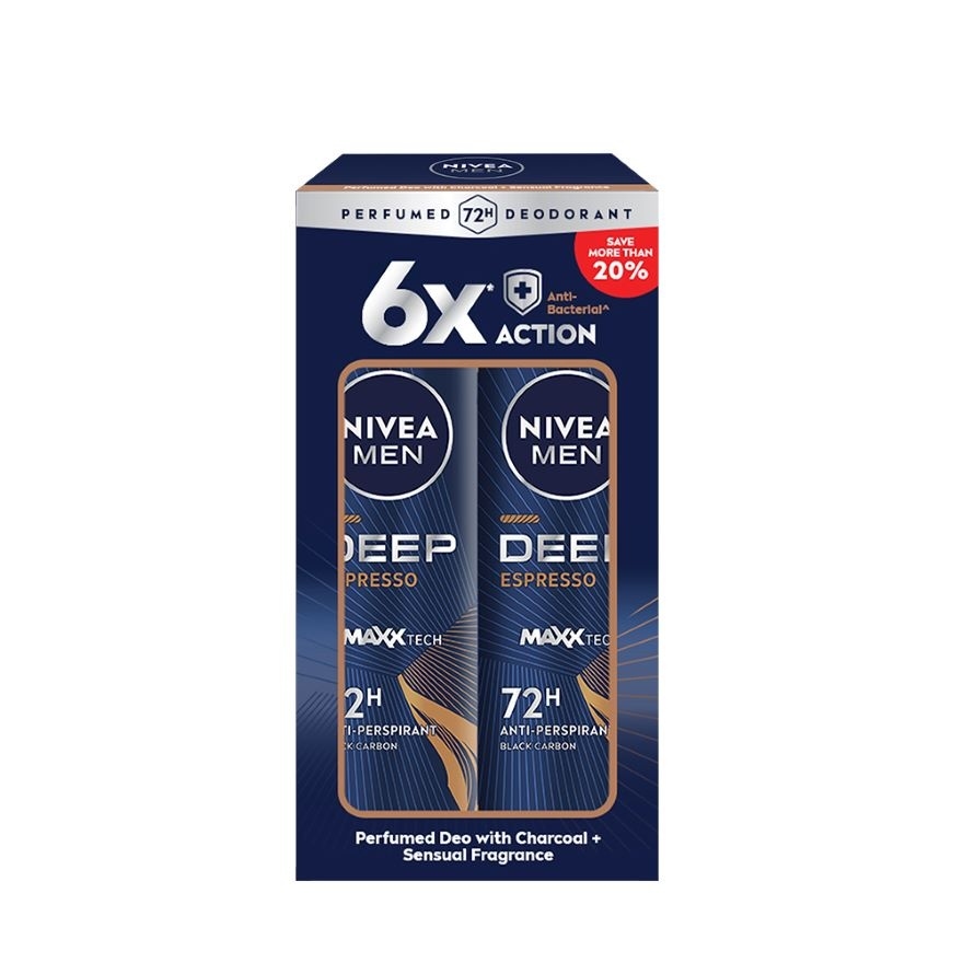 DEEP Deodorant Espresso Spray 2x150ml image