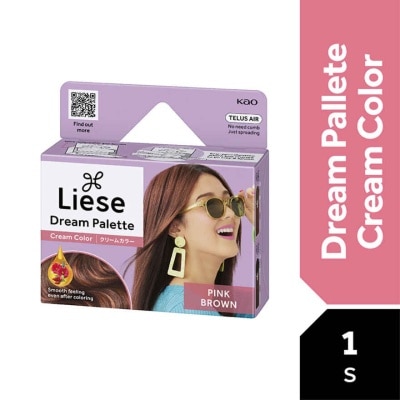 LIESE Dream Palette Cream Colour Natural Pink Brown 1s