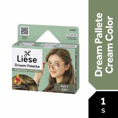 LIESE Dream Palette Cream Colour Natural Matt Ash 1s