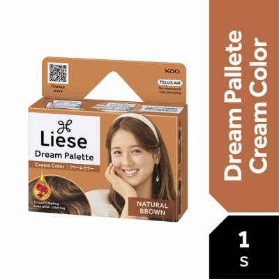 LIESE Dream Palette Cream Colour Natural Brown 1s