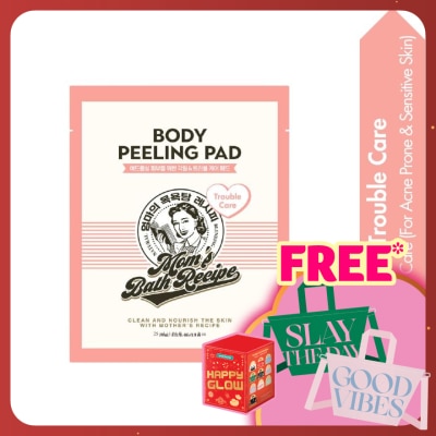 MOM'S BATH RECIPE Body Peeling Pad Trouble Care 1s