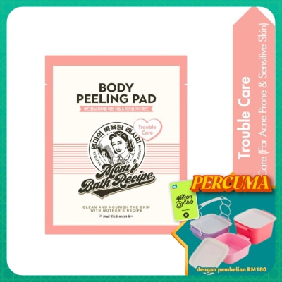 MOM'S BATH RECIPE - Body Peeling Pad Trouble Care 1s