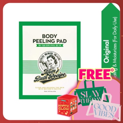 MOM'S BATH RECIPE Body Peeling Pad Original 8s